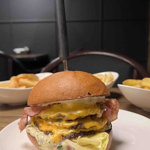 Бургер «Trio Smash Beef» Ранч
